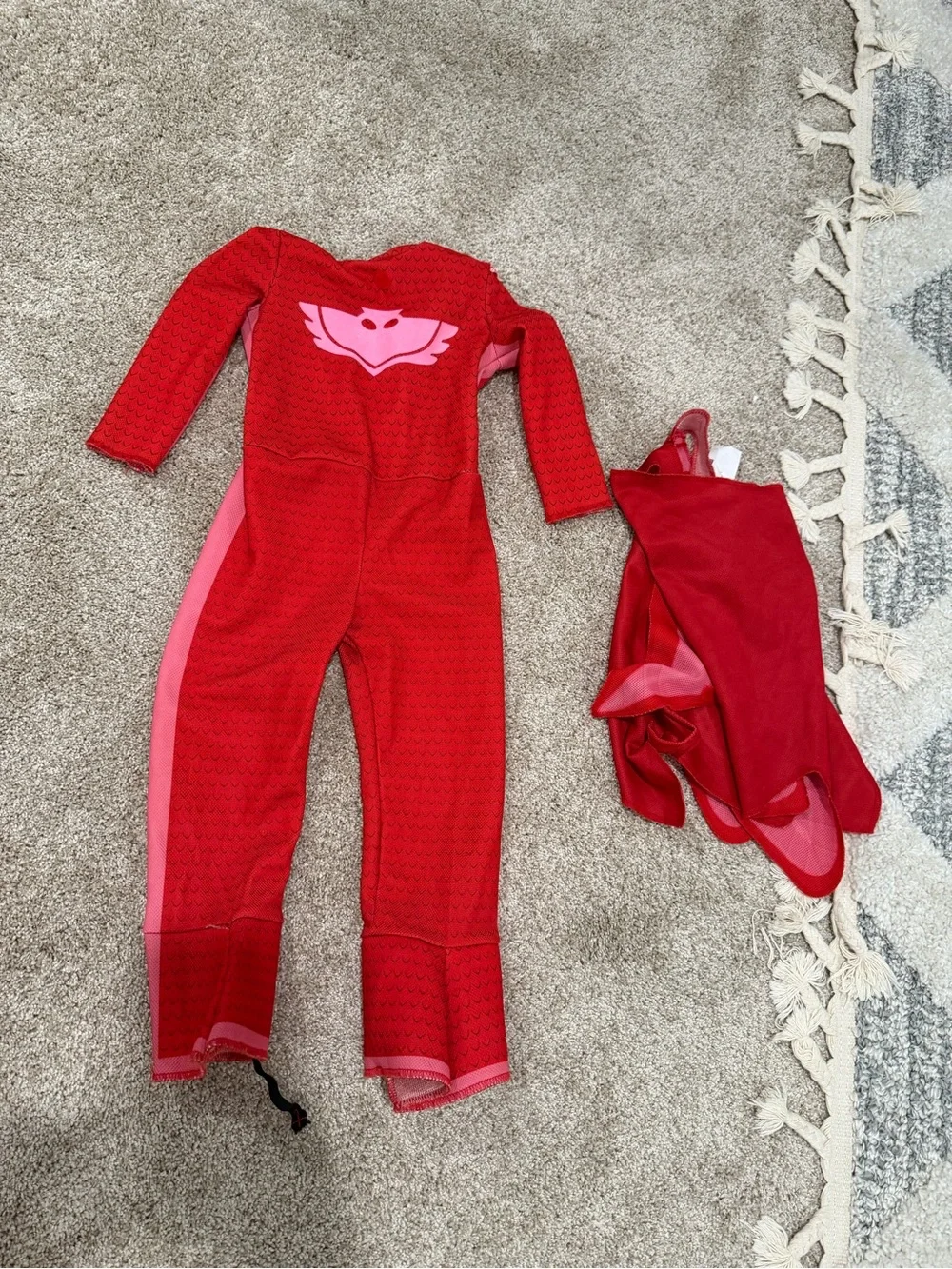 Kids Red PJ Masks Owlette Costume - Brand Unspecified